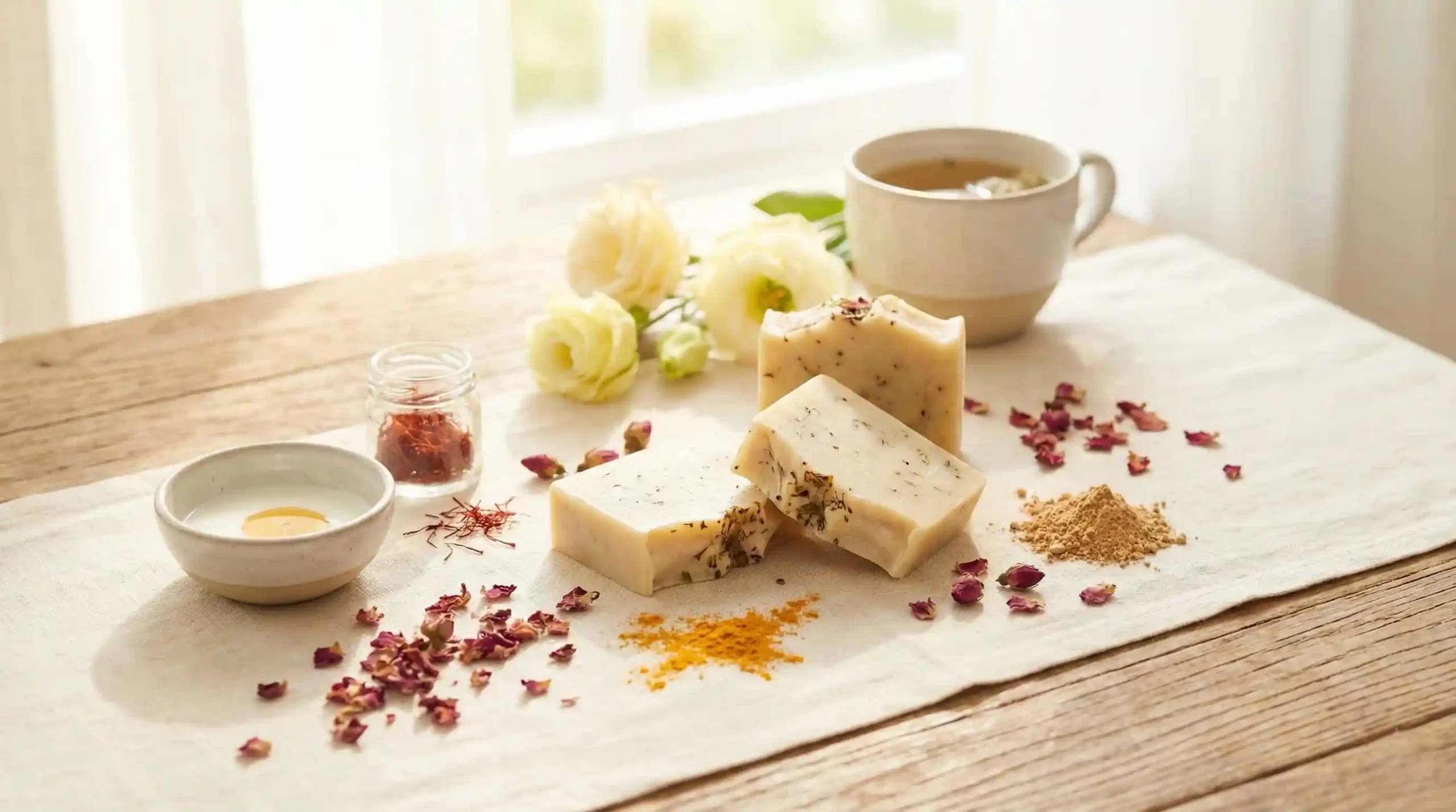 Ayurvedic soap for skin brightening and glow
