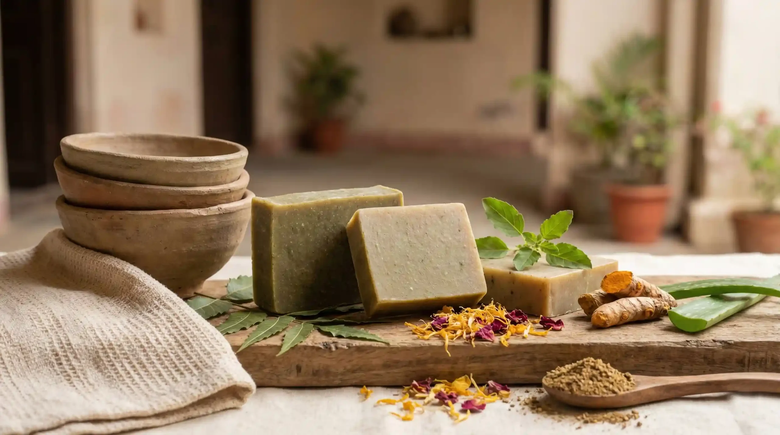 Chemical-free Herbal Soap